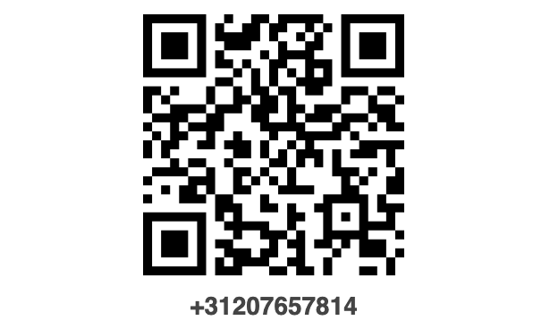 QR Code om te koppelen met WhatsApp